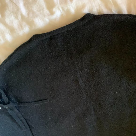 S-Twelve Black oversize sweater - Picture 4 of 4